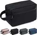 The side handle make the travel bags for toiletries easy to carry.When you are on a business trip or traveling, you can put your toiletry bag in your backpack or suitcase. This portable bag will surely meet your needs.